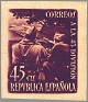 Spain - 1938 - 43 Division - 45 CTS - Castaño Rojizo - España, 43 Division - Edifil 788a - Homenaje a la 43 Division - 0